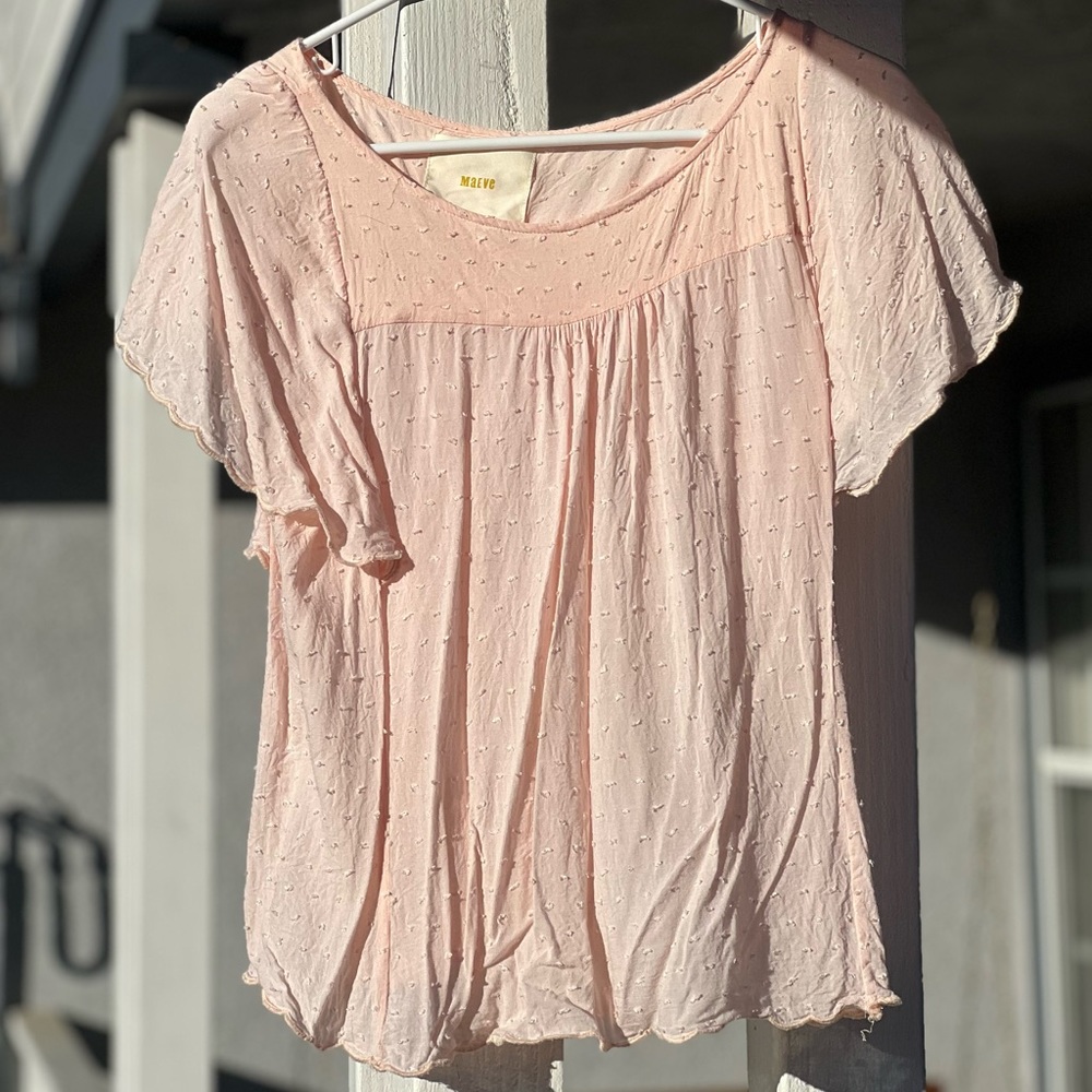 Maeve clip dot top from Anthropologie